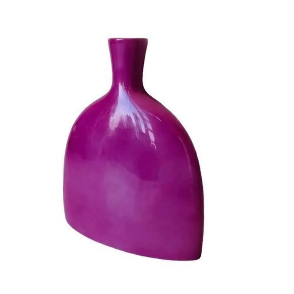 Vintage I.W. Rice and Co. Irving W. Rice Lavender Pink MCM Bud‎ Vase Porcelain